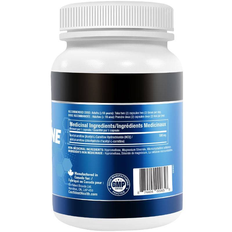 Confident Acetyl L-Carnitine 60 caps