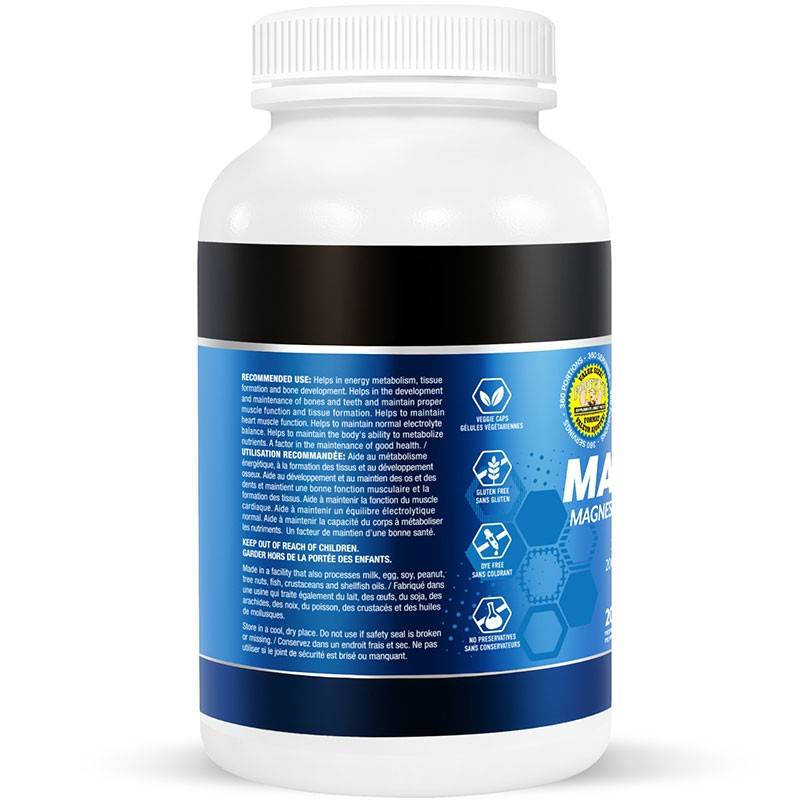 Confident Sports Magnésium Bisglycinate 360 caps