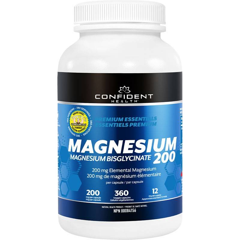 Confident Sports Magnésium Bisglycinate 360 caps