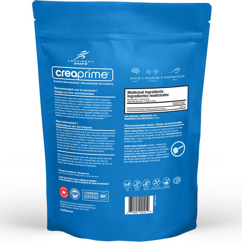 Confident Sports Creatine Monohydrate 450g