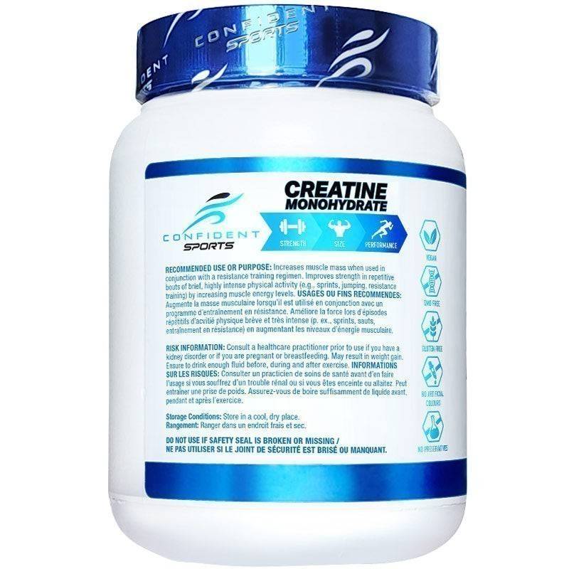 Confident Sports Creatine Monohydrate 450g