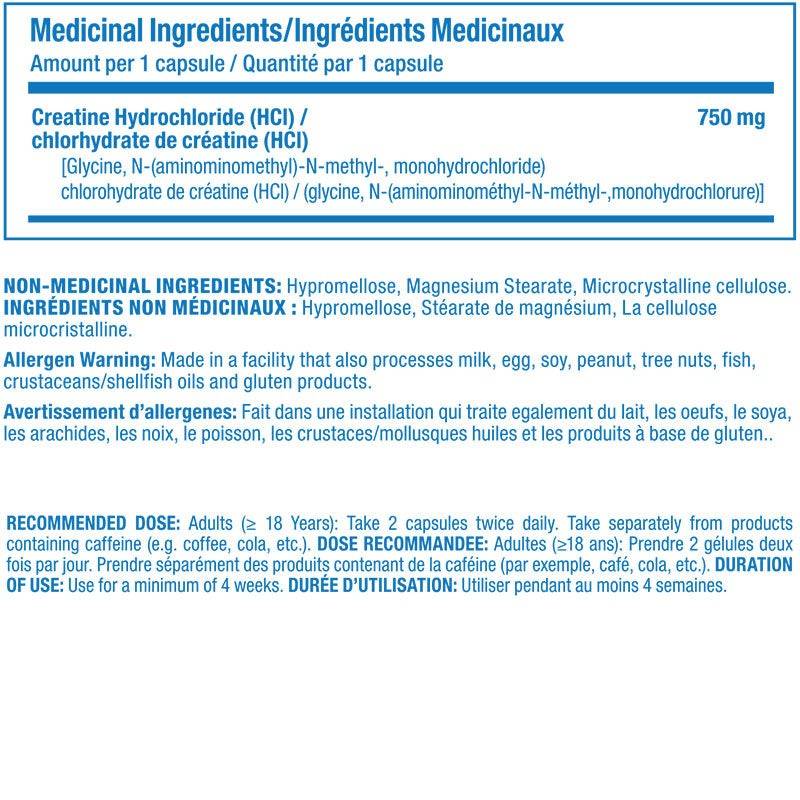 Confident Creatine HCL 240 caps