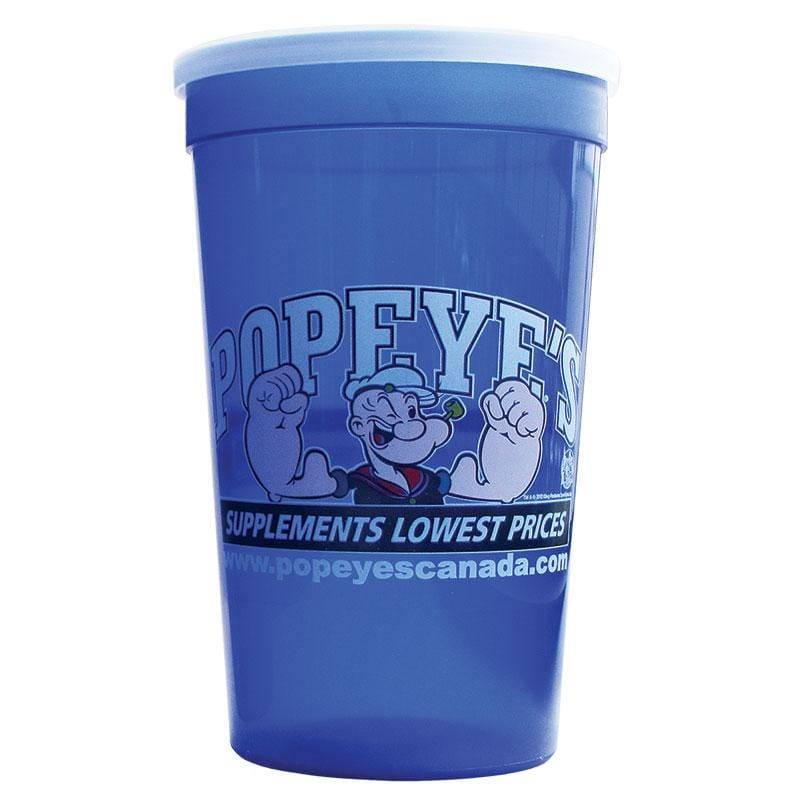 Popeye's Supplements Cup & Lid