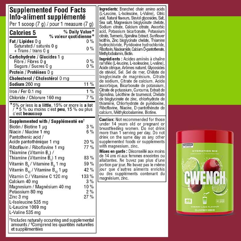Cwench Hydration Mix 315g