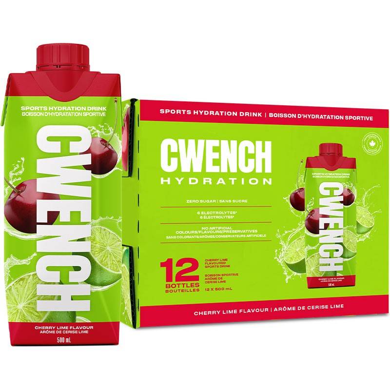Cwench Hydration Drink 500 ml - Caisse de 12