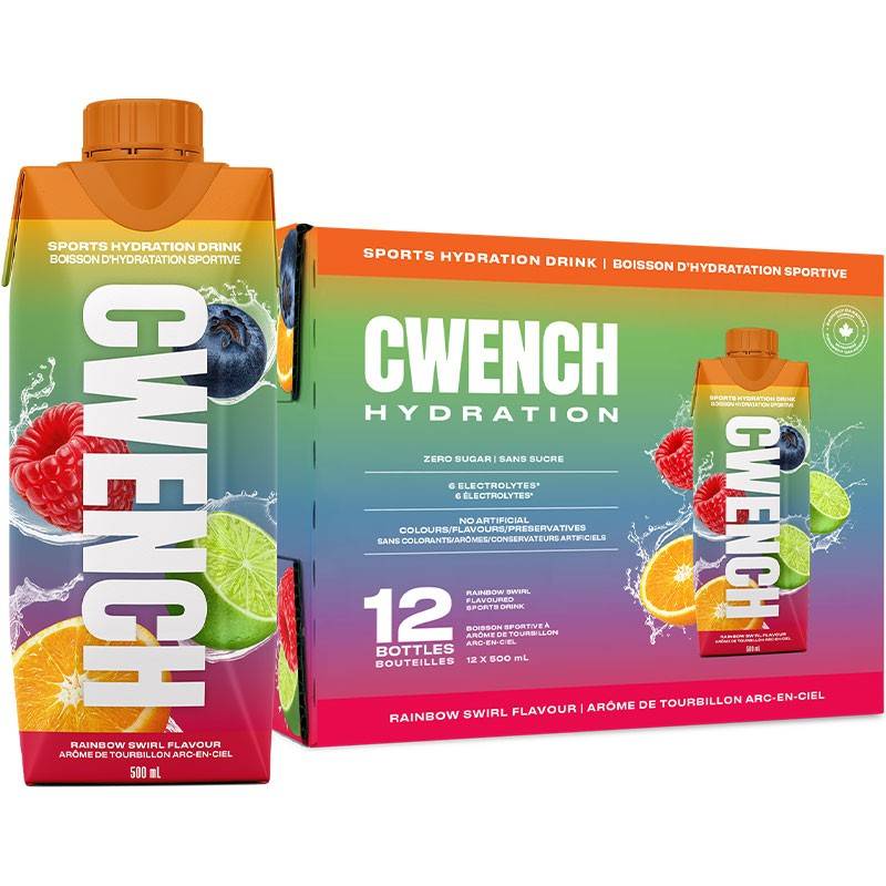 Cwench Hydration Drink 500 ml - Caisse de 12