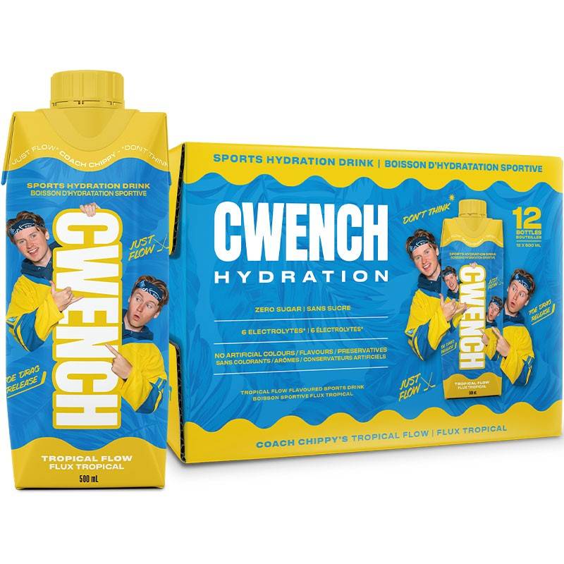 Cwench Hydration Drink 500 ml - Caisse de 12