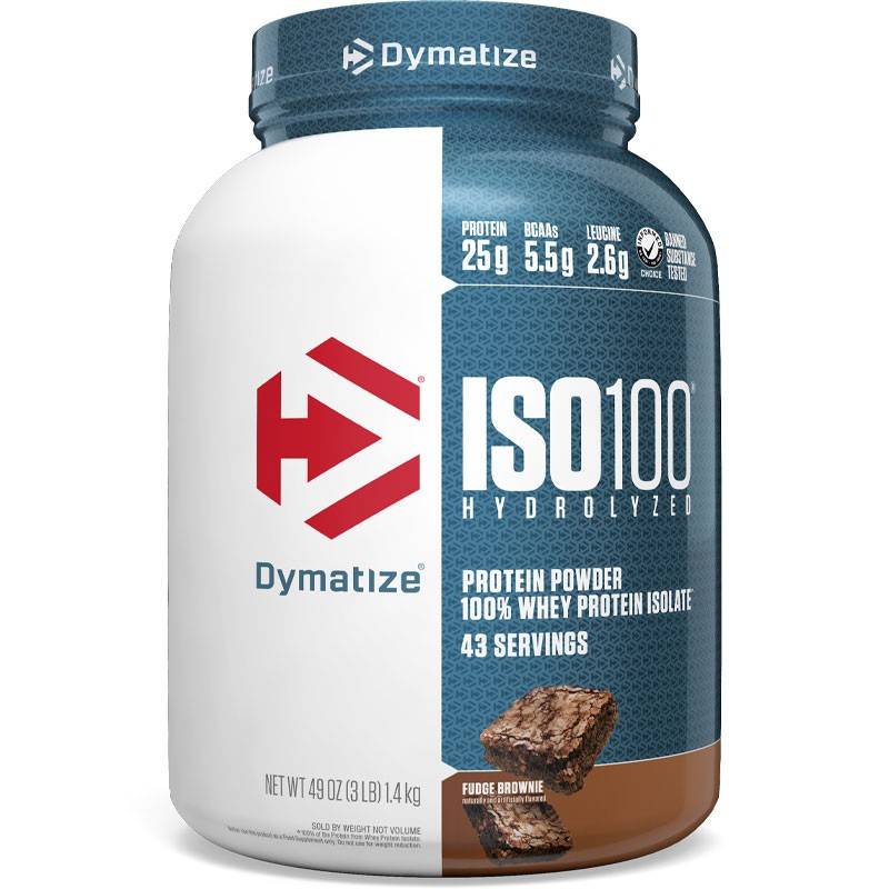 Dymatize ISO-100 Hydrolyzed Whey Isolate 3lb