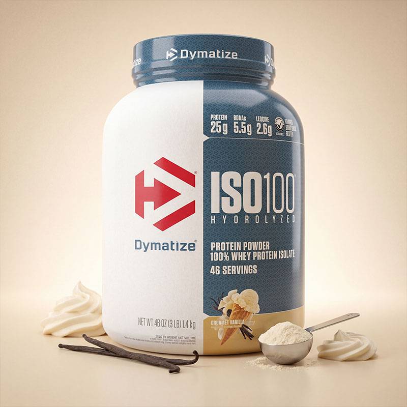 Dymatize ISO-100 Hydrolyzed Whey Isolate 3lb