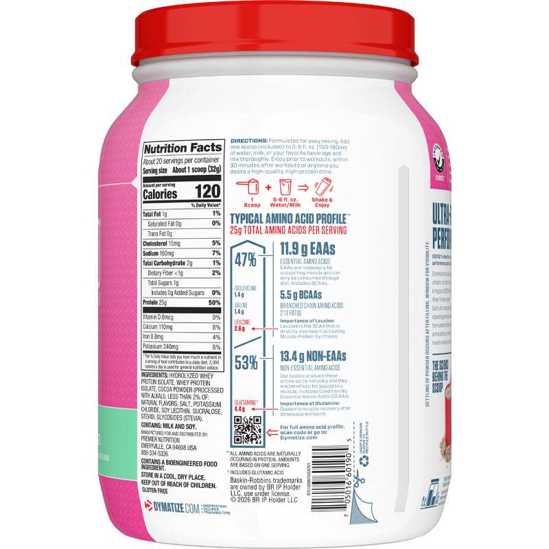 Dymatize ISO 100 640g -725g