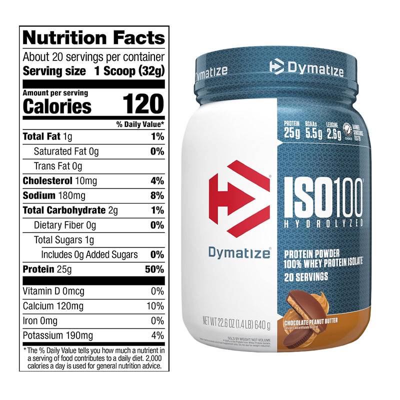 Dymatize ISO 100 640g -725g