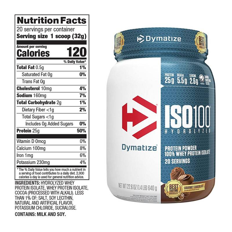Dymatize ISO 100 640g -725g