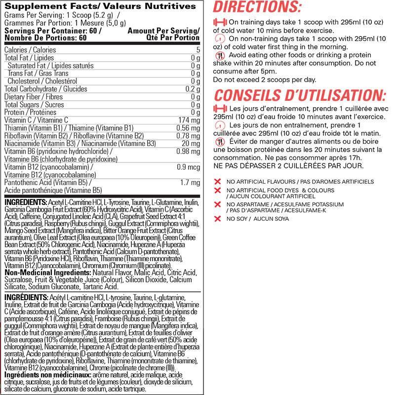 EHPLabs OxyShred 252g-288g