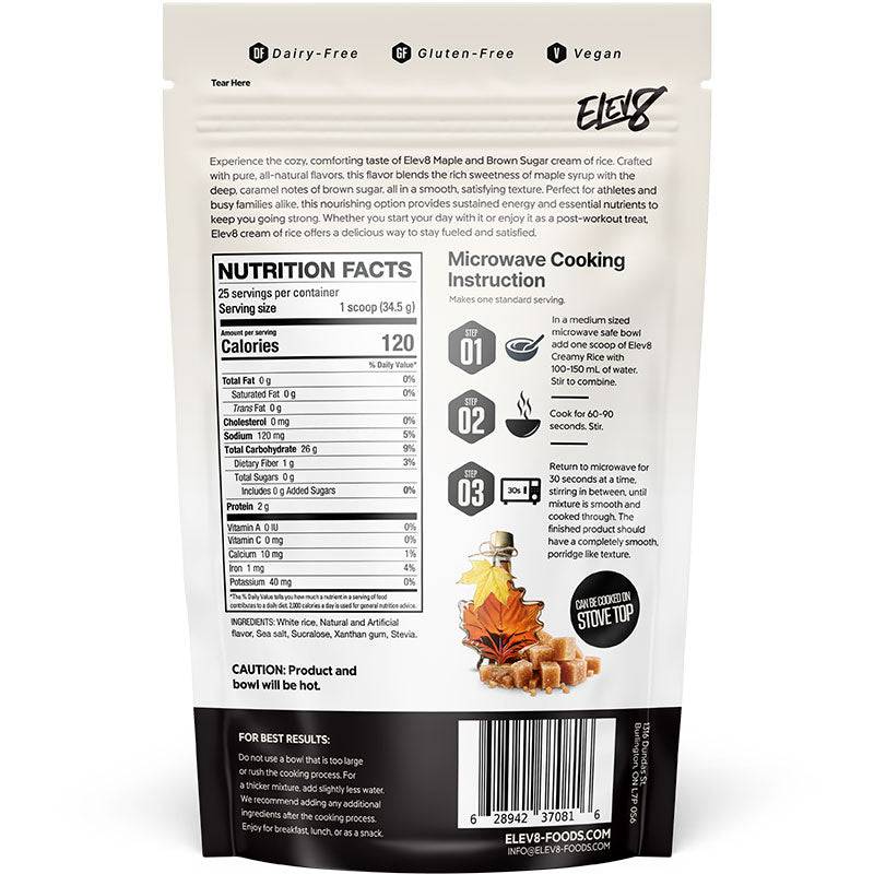 Elev8 Crème de riz - 825-932g