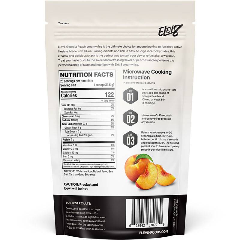 Elev8 Crème de riz - 825-932g