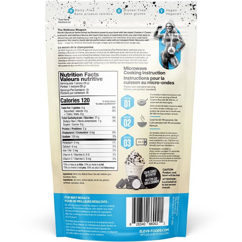 Elev8 Crème de riz - 825-932g