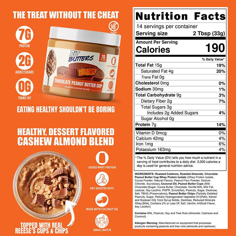Fit Butters Protein Butter 454g