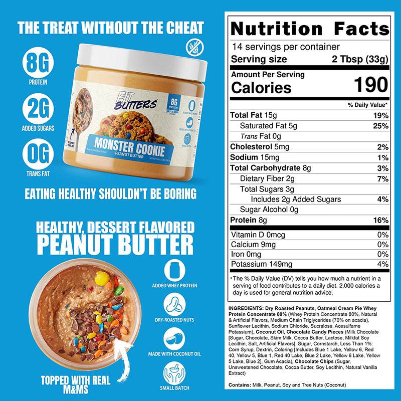 Fit Butters Protein Butter 454g