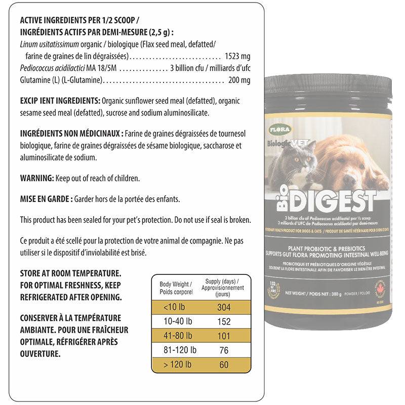 BiologicVET BioDIGEST® Plant Probiotic and Pre 380g