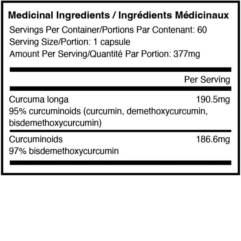 Fortitude TRI CURCUMIN BioBDMC50 60 caps