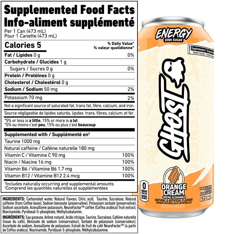 Ghost Energy Drink Caisse