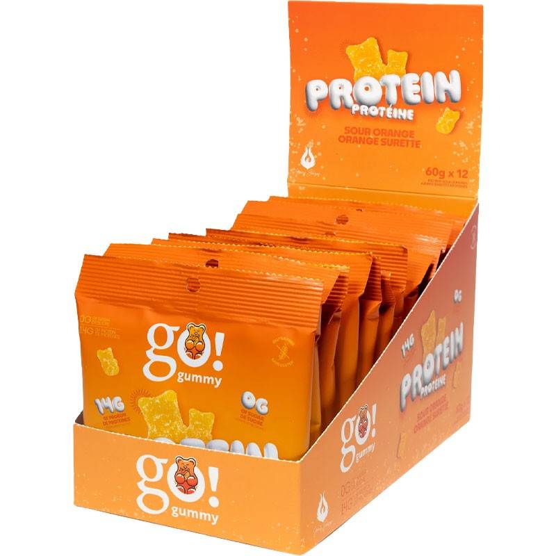 Go Nutrition Jujubes Protéinés - Boîte (12)