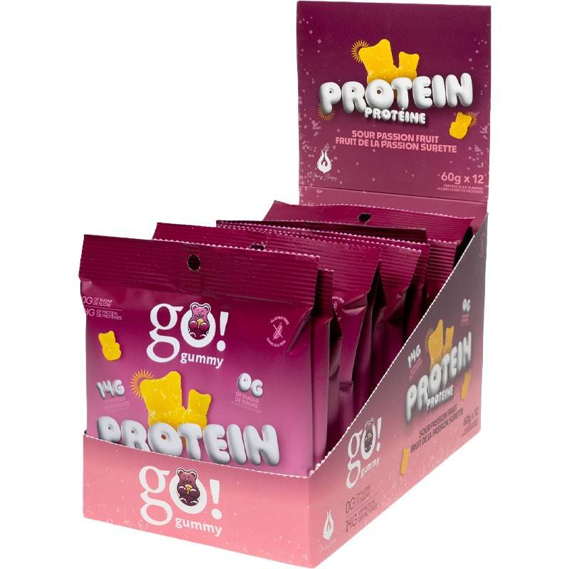 Go Nutrition Jujubes Protéinés - Boîte (12)