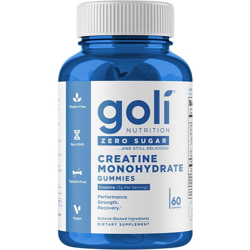 Goli Creatine Monohydrate Gummies 60 Gummies