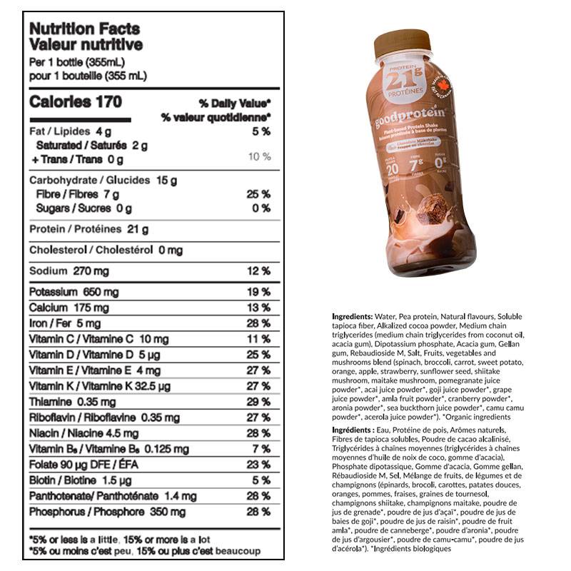 Good Protein BOITE RTD Boisson Protéinée