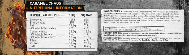 Grenade bars Box of 12