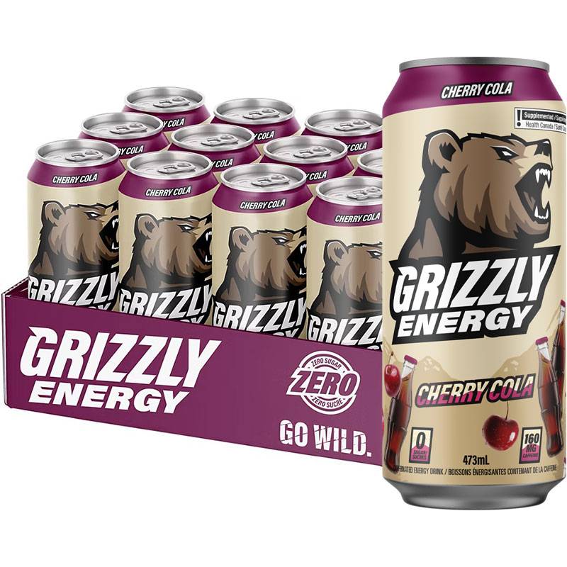 Grizzly Energy Case of 12 x 473ml