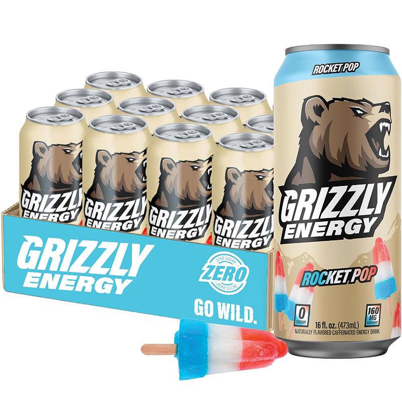 Grizzly Energy Case of 12 x 473ml
