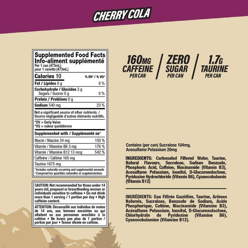 Grizzly Energy Case of 12 x 473ml