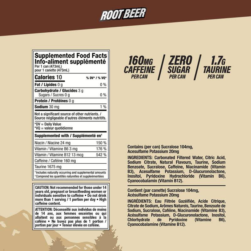 Grizzly Energy Case of 12 x 473ml