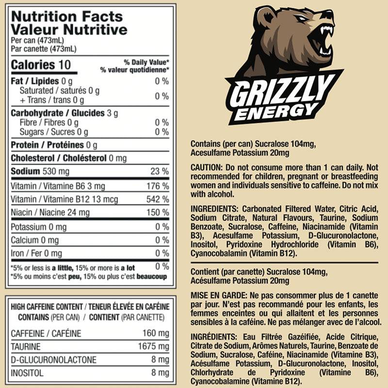 Grizzly Energy 473ml