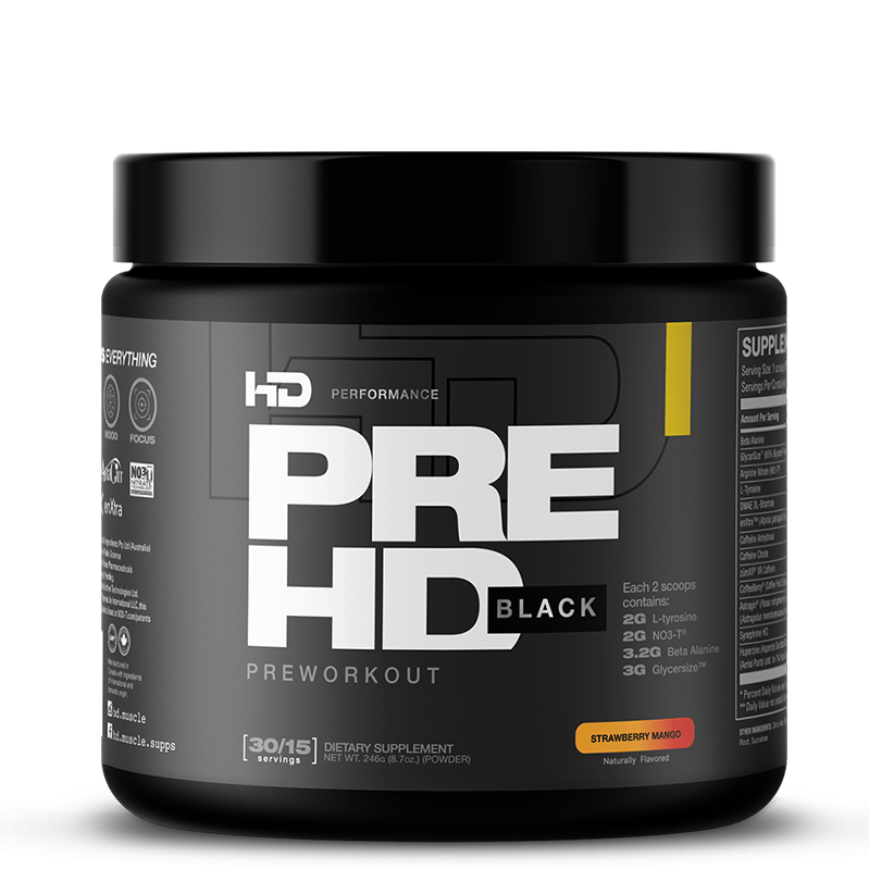 HD Muscle PreHD Black 249g