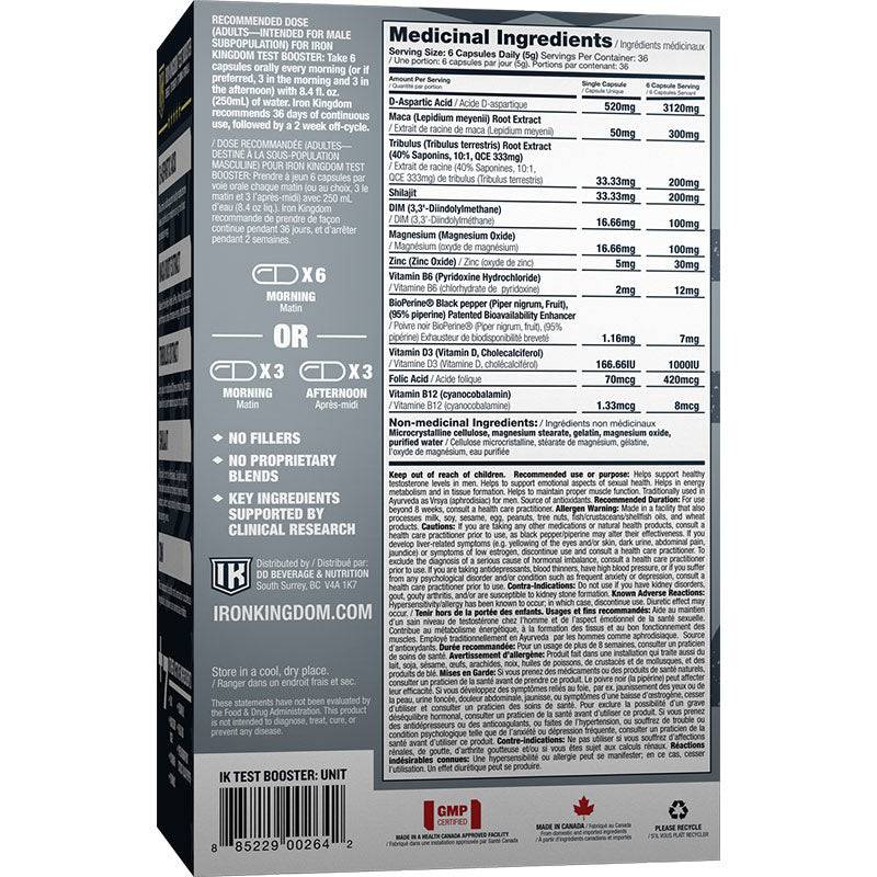 Iron Kingdom TEST Booster 216 caps