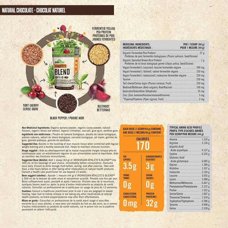 Iron Vegan Athlete's Blend 1kg
