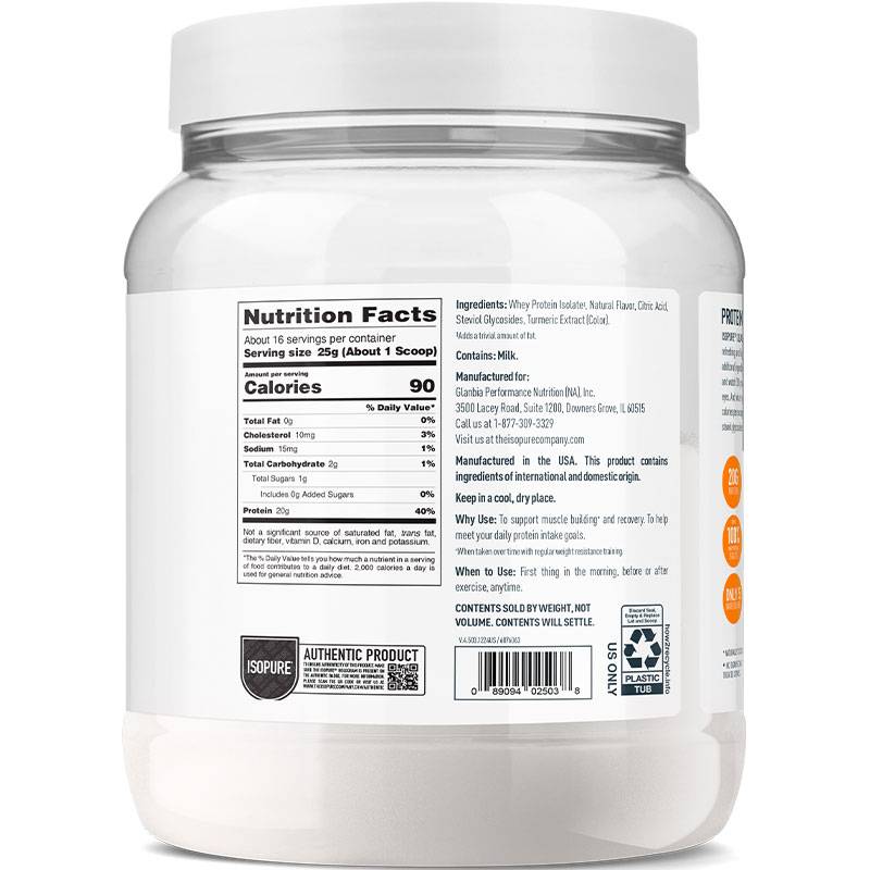 IsoPure Clear Protein 400g