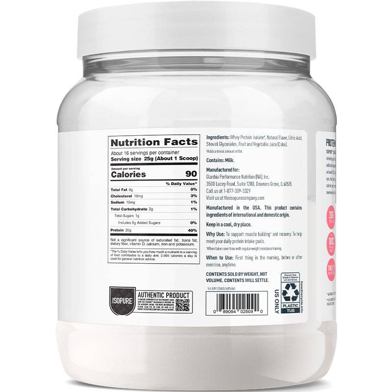IsoPure Clear Protein 400g