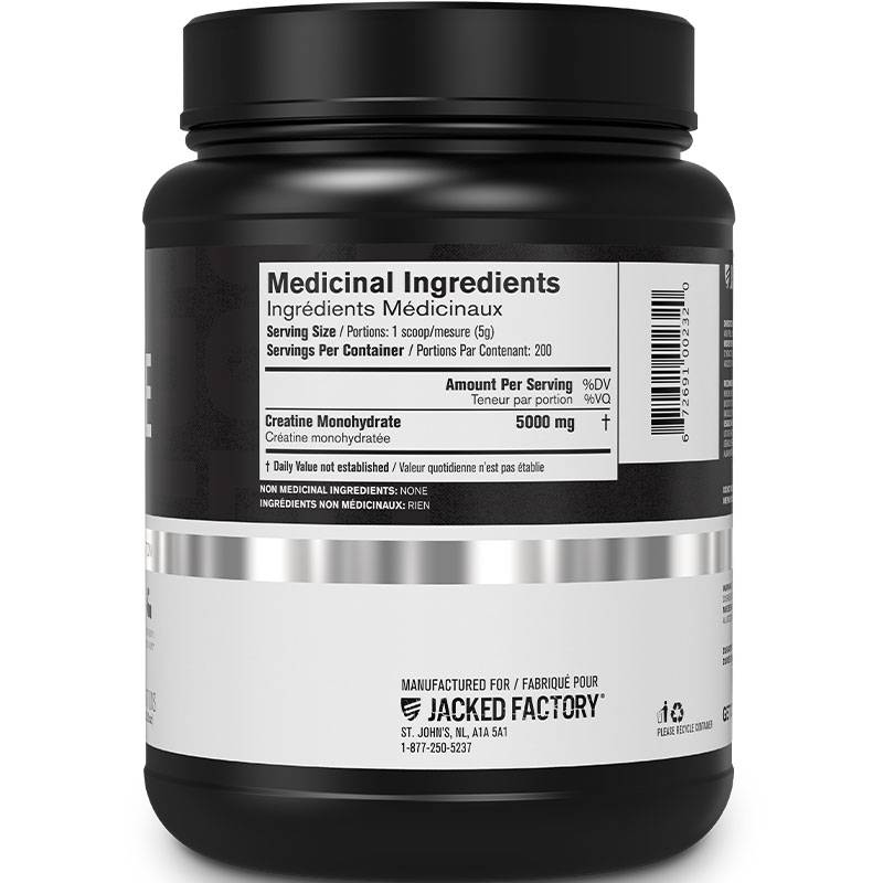 Jacked Factory Creatine Monohydrate Powder (1000g)