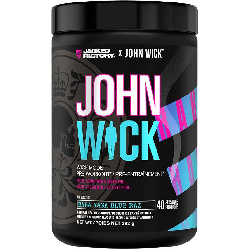 Jacked Factory Wick Mode Pre-Workout 392g- 400g