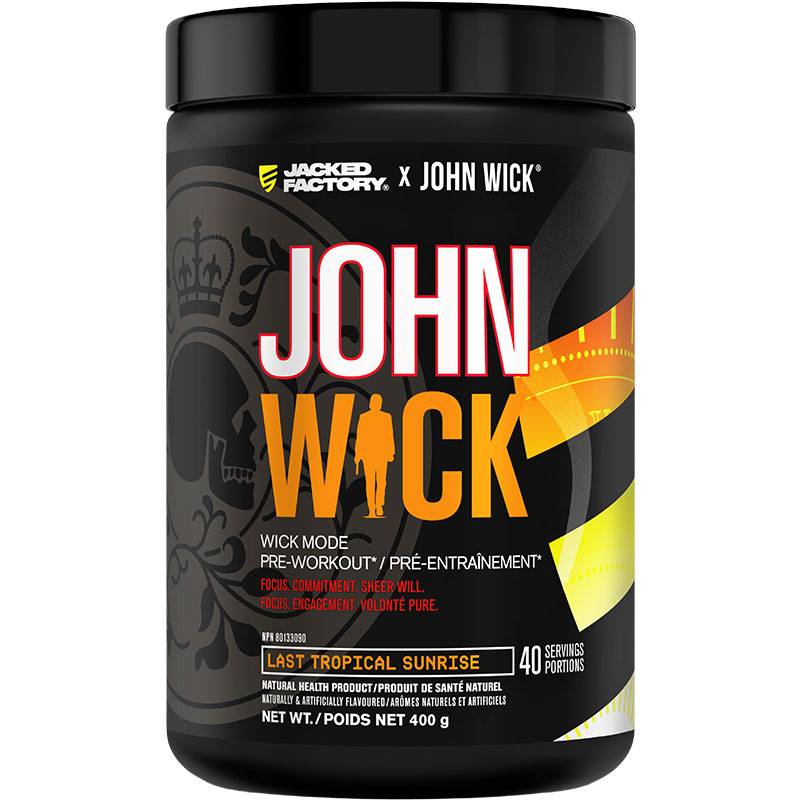 Jacked Factory Wick Mode Pre-Workout 392g- 400g