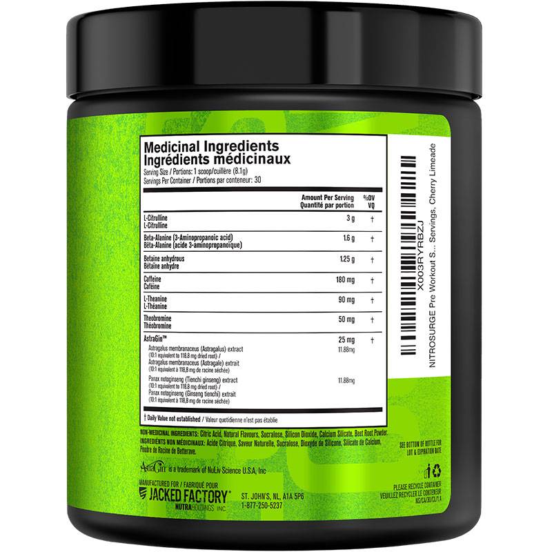 TC Nutrition Batch 27 Pre-Workout 360g