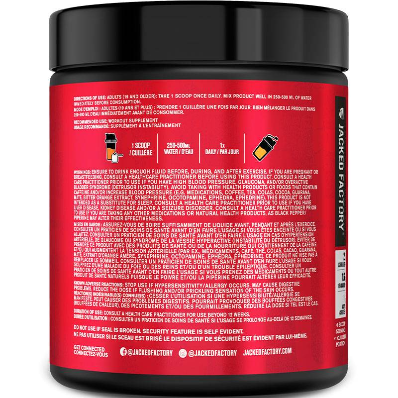Jacked Factory Nitro Surge Shred (210g)