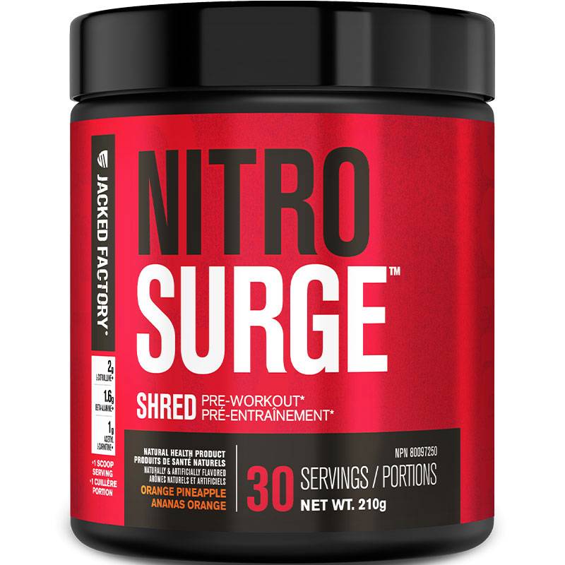 Jacked Factory Nitro Surge Shred (210g)