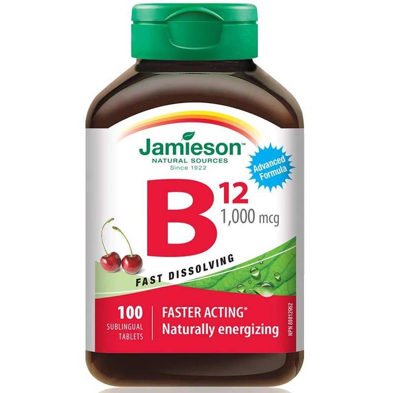 Jamieson B12 1000mcg Fast Dissolving