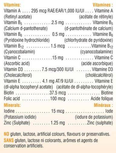 Jamieson 100% Complete Kids Gummy Multivitamin 60 chews