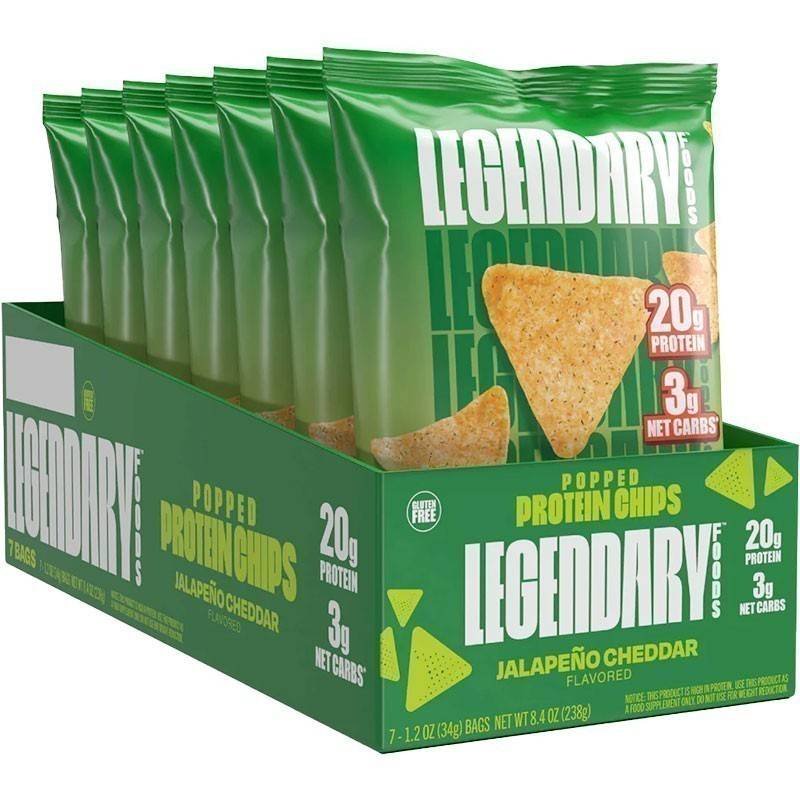 Legendary Foods Protein Chips Boîte de 7