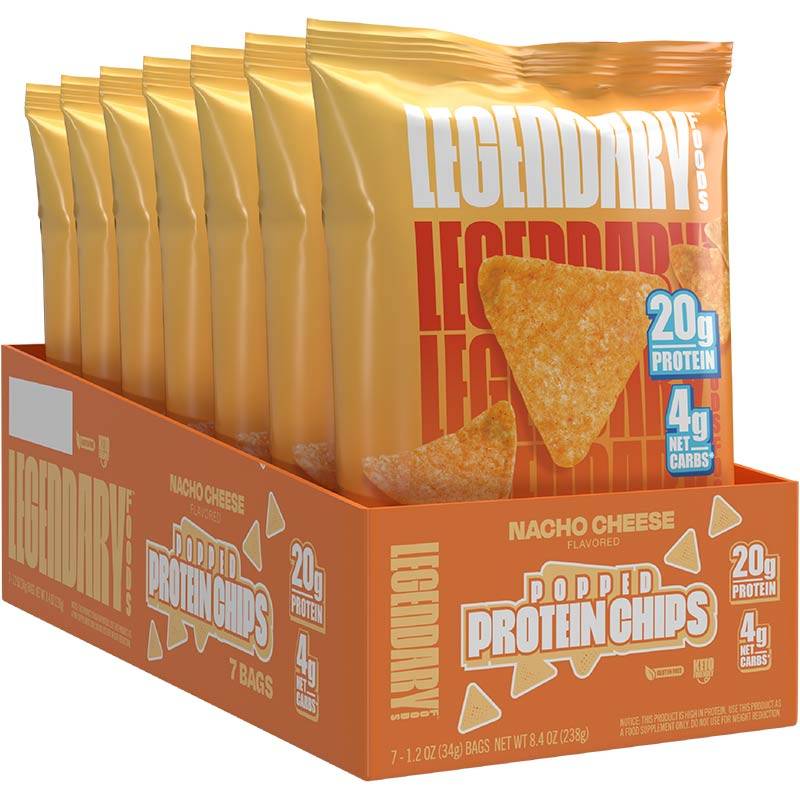 Legendary Foods Protein Chips Boîte de 7